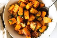 Sweet & Sticky Air Fryer Butternut Squash