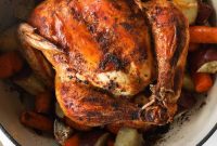 Effortless Succulent Dutch Oven Whole Chicken