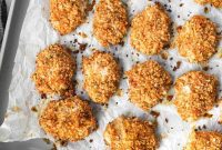 Golden Crispy Baked Chicken Nuggets From Scratch