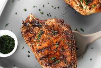 Unbelievably Juicy Grilled Pork Chops Marinade Free