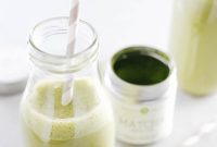 Wholesome Pistachio Matcha Latte Dairy Free Refined Sugar Free