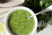 Bright Cilantro Lime Sauce for Tacos and Beyond