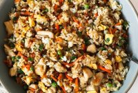Ultimate Blackstone Chicken Fried Rice with Crispy Bacon