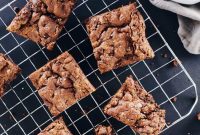 Fudgy Paleo Chocolate Chip Brownies