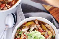 Wholesome Slow Cooker Chicken Enchilada Soup