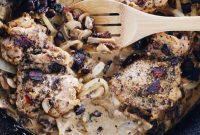 Keto Creamy Chicken Thighs with Bacon and Mushrooms