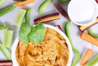 Paleo Keto Whole30 Garlic Basil Nut Hummus