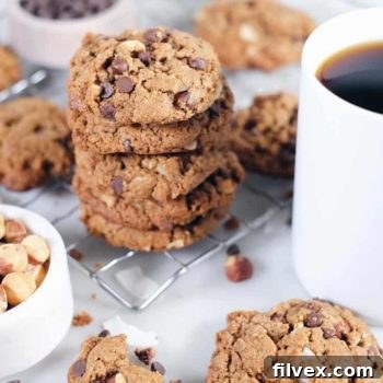 Hazelnut Chocolate Chip Cookies
