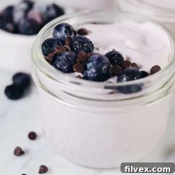 Easy Berry Mousse, a dairy-free, no-added-sugar Paleo dessert made with natural berries and coconut milk. Only 10 minutes of active prep time.