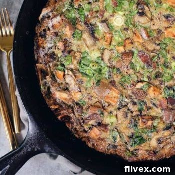 Bacon Sweet Potato Frittata