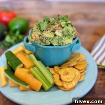 Homemade Chunky Guacamole