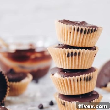 Stack of coconut butter cups