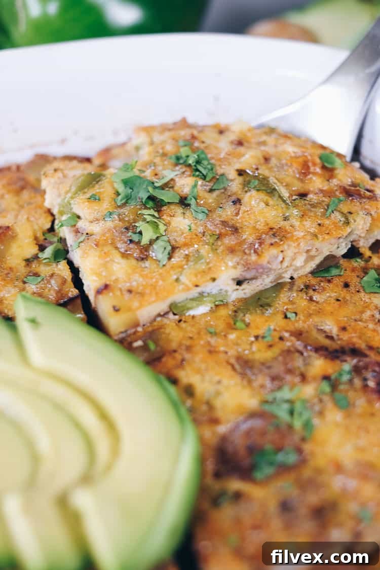 Simplify your healthy eating journey with this Paleo and Whole30 Breakfast Burrito Casserole – perfect for efficient meal planning.