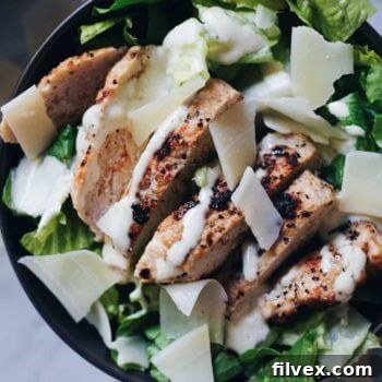 Caesar Turkey Burger Bowls (Paleo, Whole30 + Keto) - A visually appealing, healthy, and easy recipe.