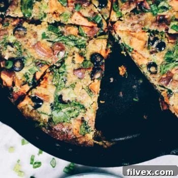 Sausage and Sweet Potato Frittata