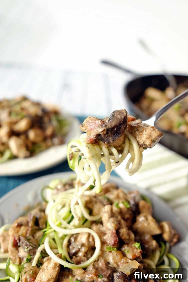 Quick and easy creamy chicken and veggie meal