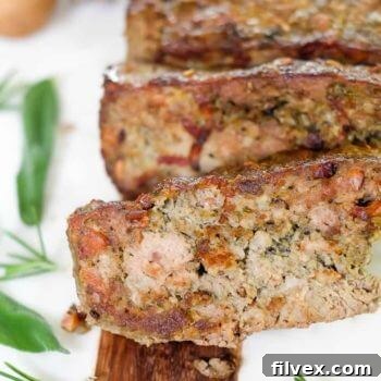 Breakfast Meatloaf with Bacon