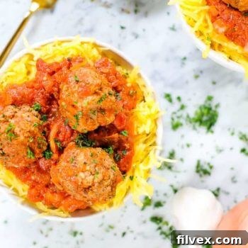 Instant Pot Spaghetti and Meatballs (Paleo + Whole30)