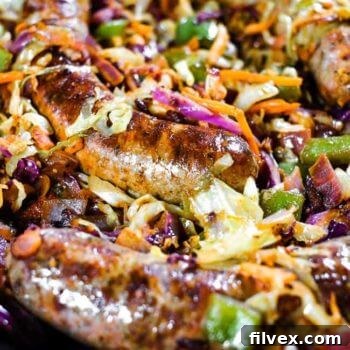 Sausage and Cabbage Skillet
