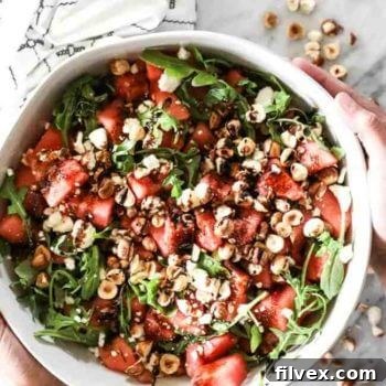 Watermelon Salad (Paleo + Whole30 options)
