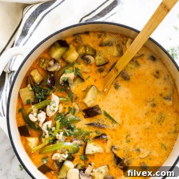 Chicken Coconut Curry Soup