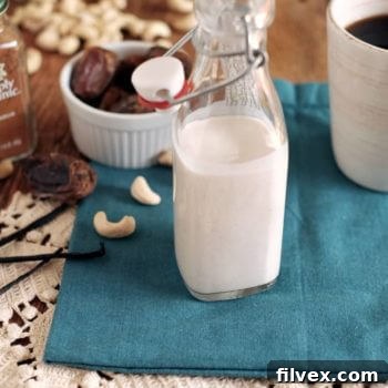 Homemade Dairy-Free Coffee Creamer Recipe Image