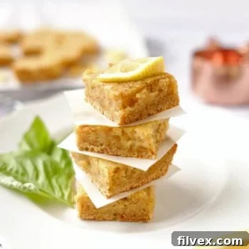 Delicious and healthy Paleo Lemon Bars