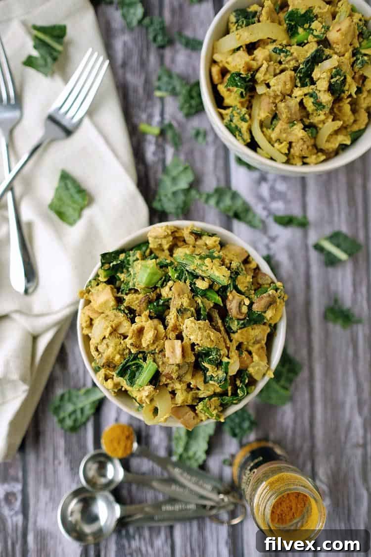 The unique and appealing flavor profile of these Paleo + Whole30 curry scrambled eggs. Easy to make and infused with delicious curry seasoning for a simple, healthy breakfast. Perfect for Paleo, Whole30, and Keto lifestyles.