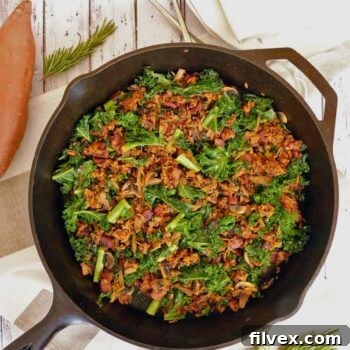 Sweet Potato Breakfast Hash (Paleo, Whole30 + Dairy-Free)