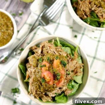 Crockpot Pork Chile Verde