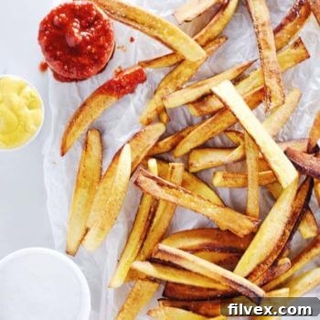 Crispy Paleo Plantain Fries, perfect for Whole30.