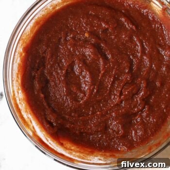 Chipotle bbq sauce in a bowl