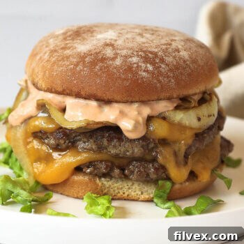 Easy Blackstone Smash Burgers with Special Sauce