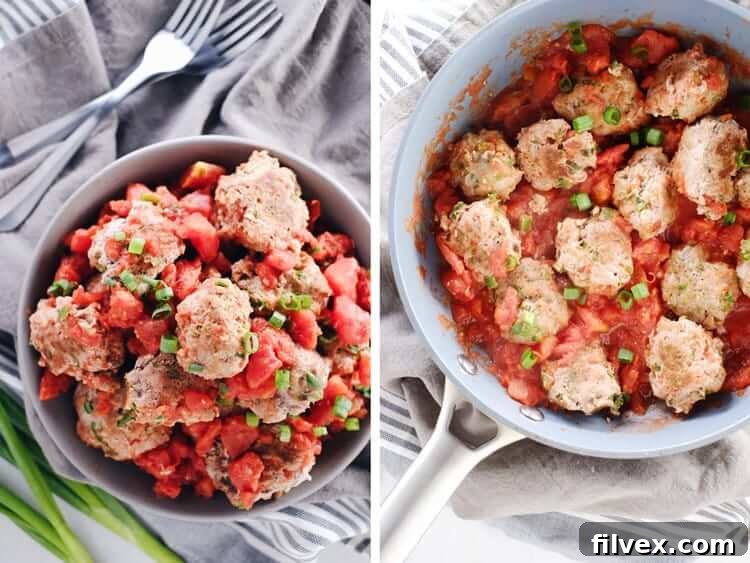 Easy steps to prepare delicious Southwest Turkey Meatballs