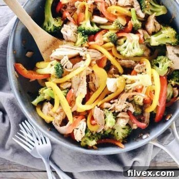 Featured image for Leftover Turkey Stir-Fry recipe - a healthy and quick meal solution