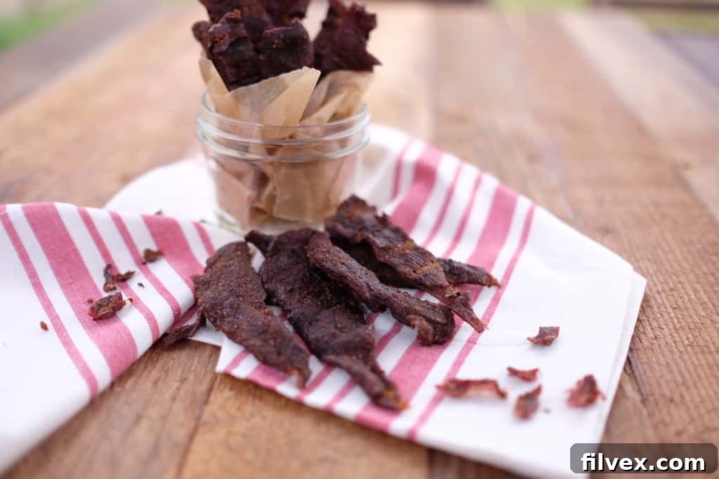 Paleo beef jerky
