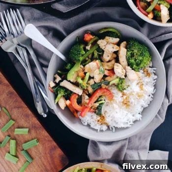 Teriyaki Chicken Stir-fry